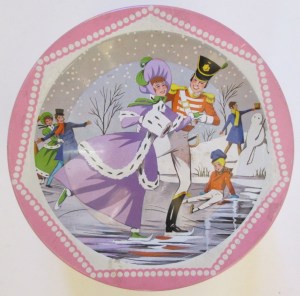 The first of several images of the Quality Street Soldier & Lady skating