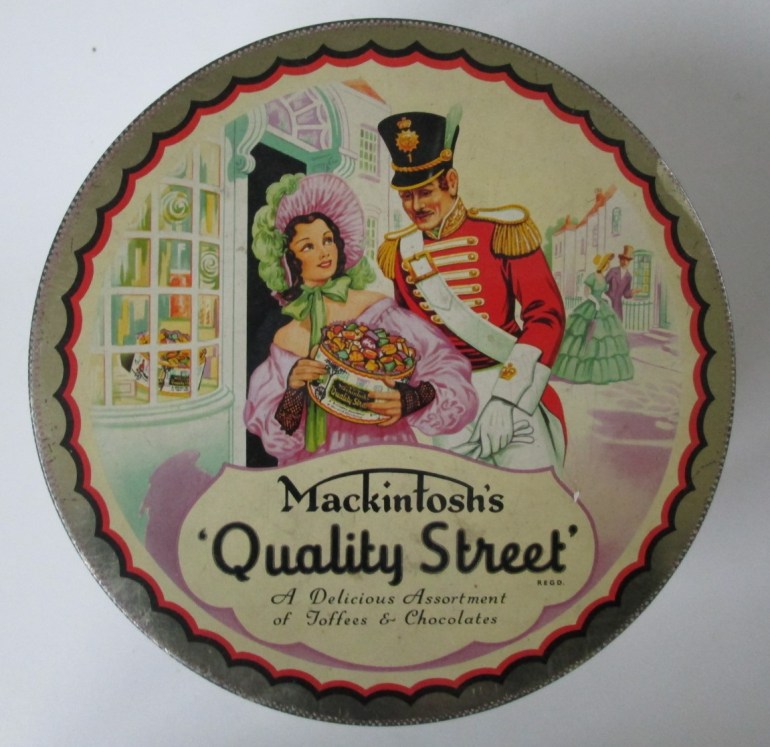 The Classic 1950s Quality Street Soldier & Lady image