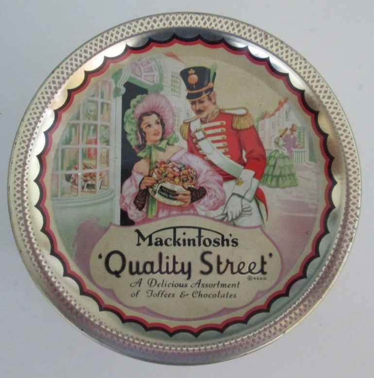 The Classic 1950s Quality Street Soldier & Lady image