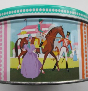 The Quality Street Soldier and Lady at a gymkhana