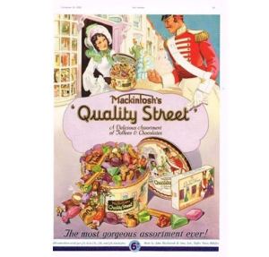A 1936 Quality Street advertisment from The Sphere