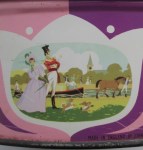 The Quality Street Soldier & Lady by the canal