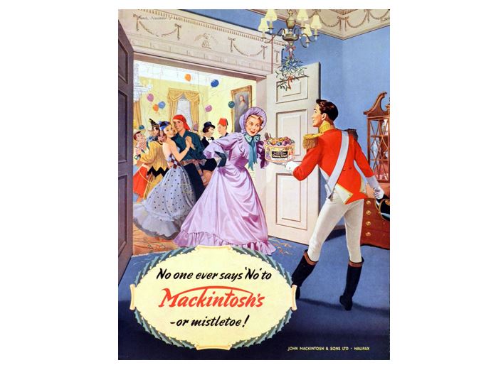 A 1953 Quality Street advertisment