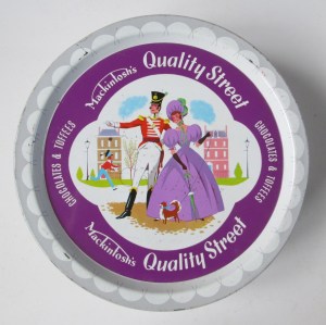 The Quality Soldier pointing something out to the Lady