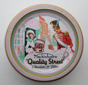 The French version of the 50th Quality Street commmmorative